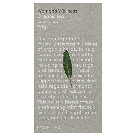 Love Tea Organic Loose Leaf Tea 50g - Women's Wellness