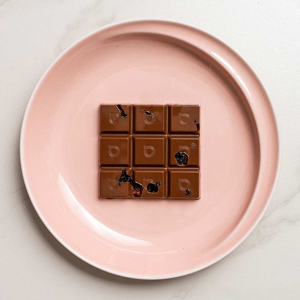 Loving Earth Pocket 45's Vegan Chocolate 45g - Dirty Rose