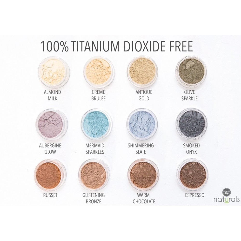 MG Naturals Mineral Eye Shadow - Olive Sparkles