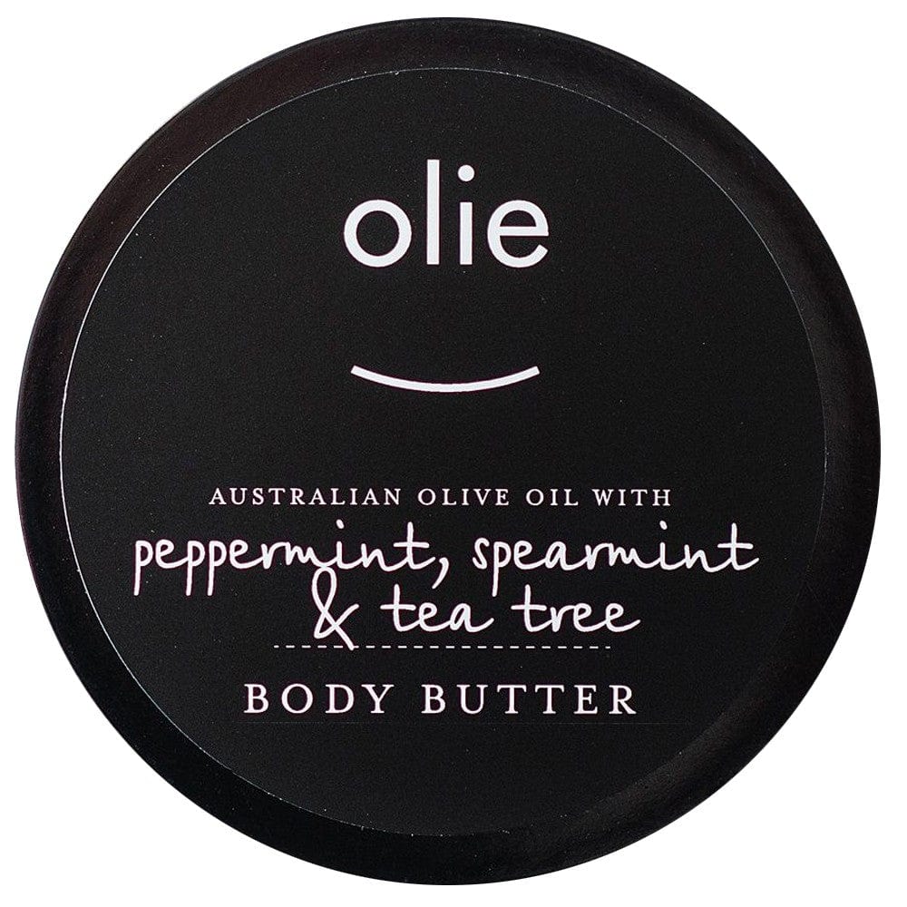 Olieve & Olie Body Butter 100ml - Peppermint, Spearmint & Tea Tree
