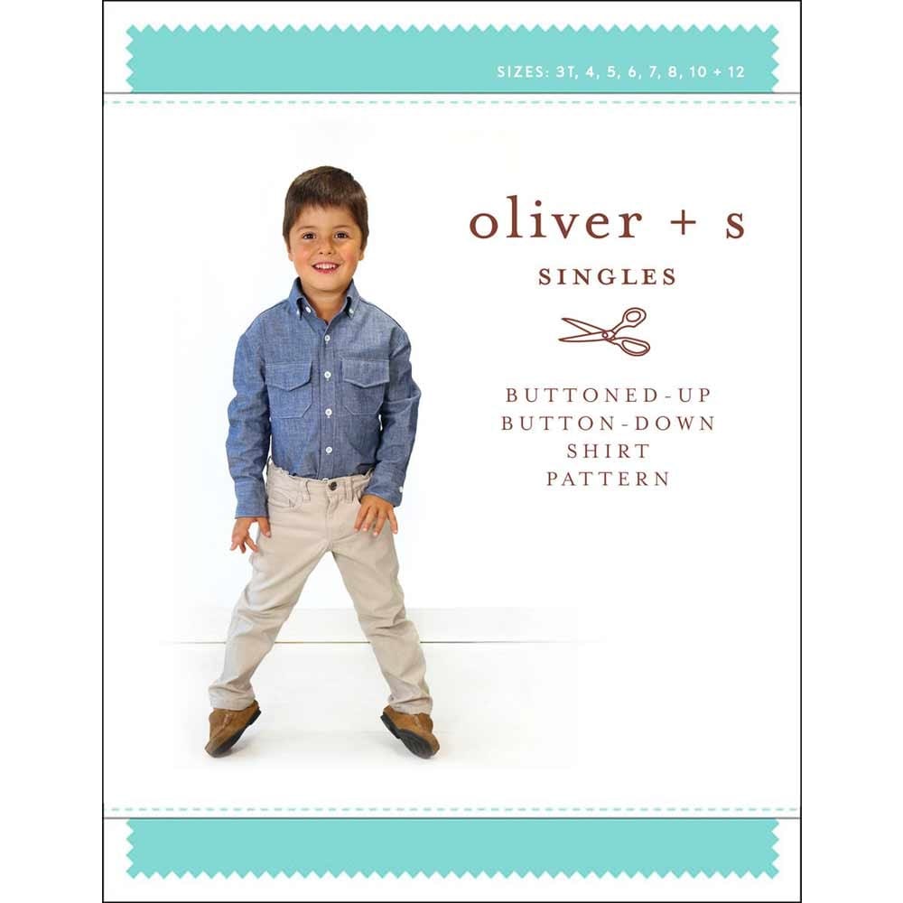 Oliver + S Sewing Pattern - Buttoned-Up Button-Down Shirt