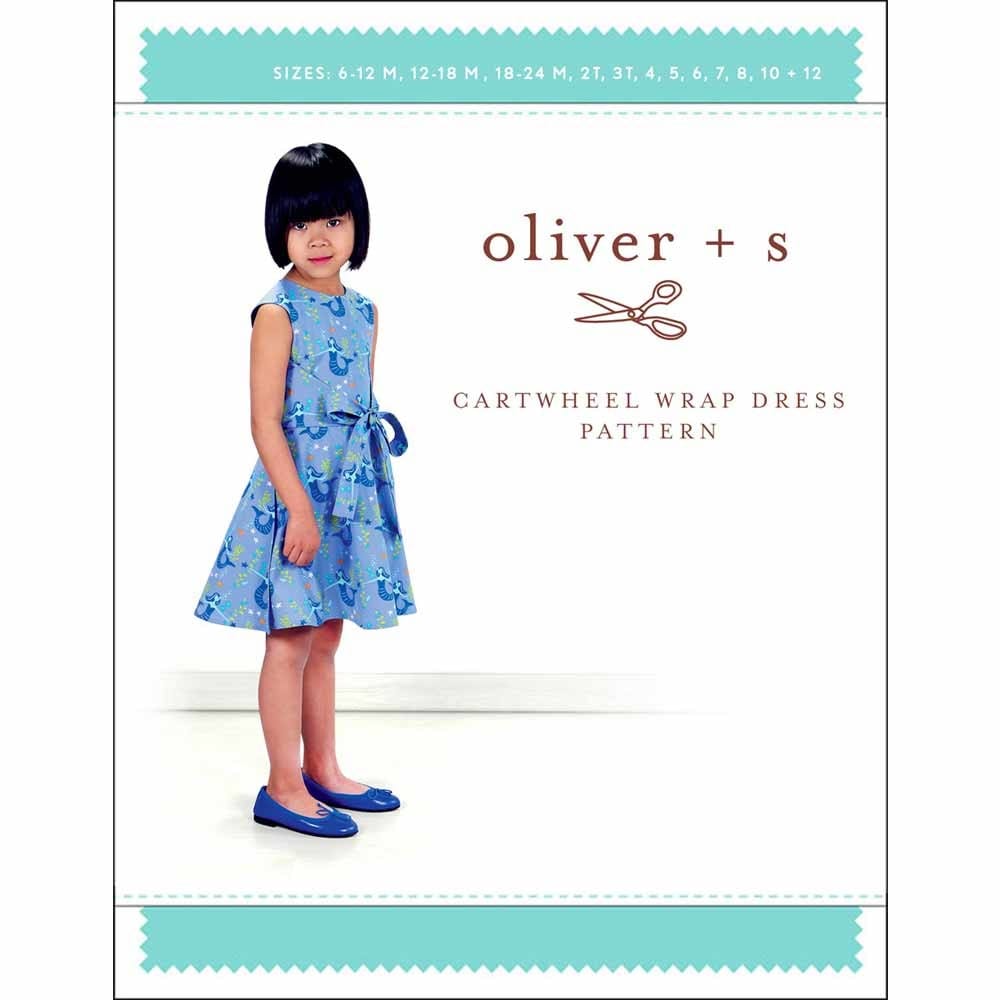 Oliver + S Sewing Pattern - Cartwheel Wrap Dress