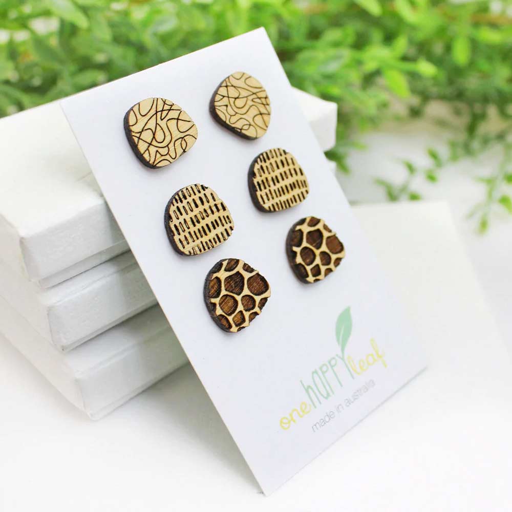 One Happy Leaf Essentials - Stud Pack