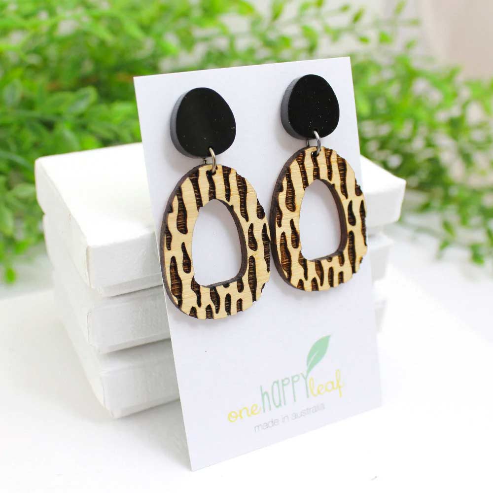 One Happy Leaf Wild Nights Dangle Earrings