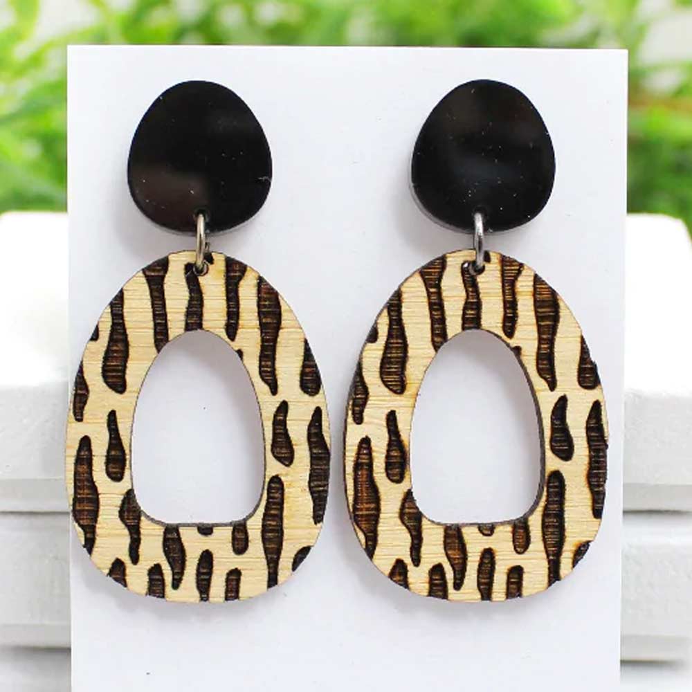 One Happy Leaf Wild Nights Dangle Earrings