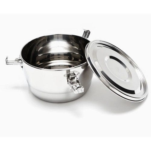 Onyx stainless steel airtight round container 8cm 140ml