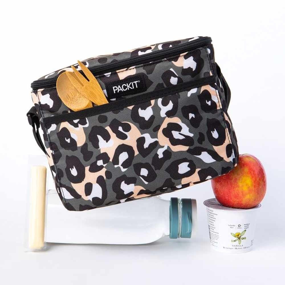 Packit Freezable Everyday Lunch Box - Wild Leopard Grey