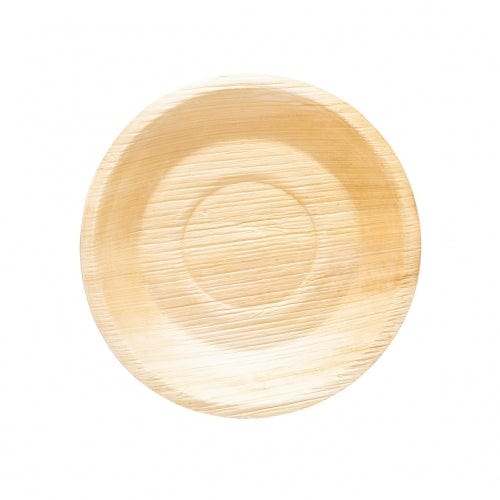 Palm Leaf Small Plate 25pk - Round