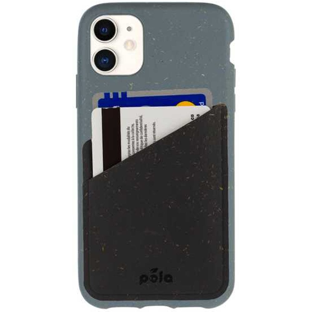 Pela Eco-Friendly Phone Case Card Holder - Black