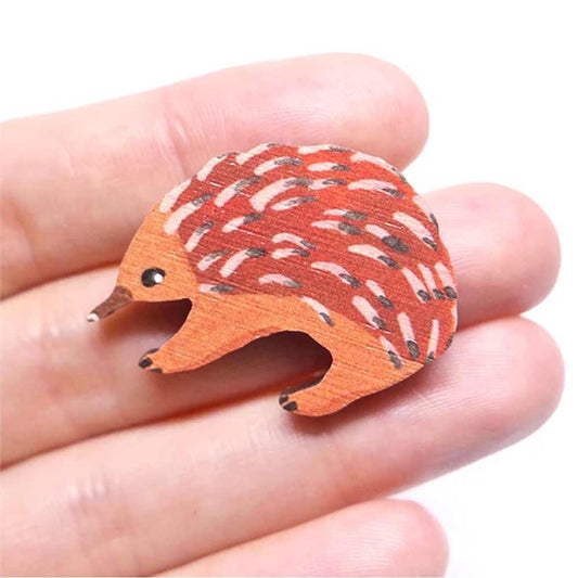 Pixie Nut and Co Echidna Brooch