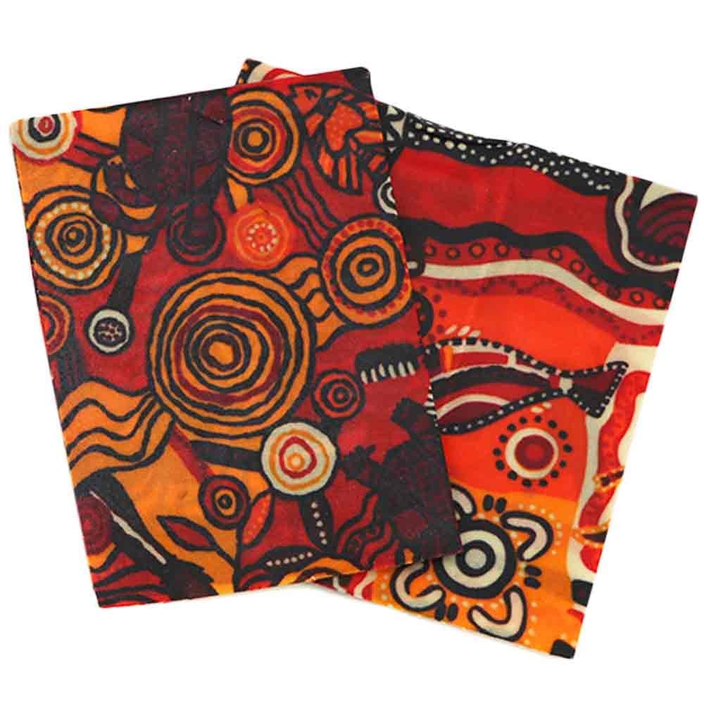 Queen B Beeswax Wraps Medium (2pk) - Dreamtime