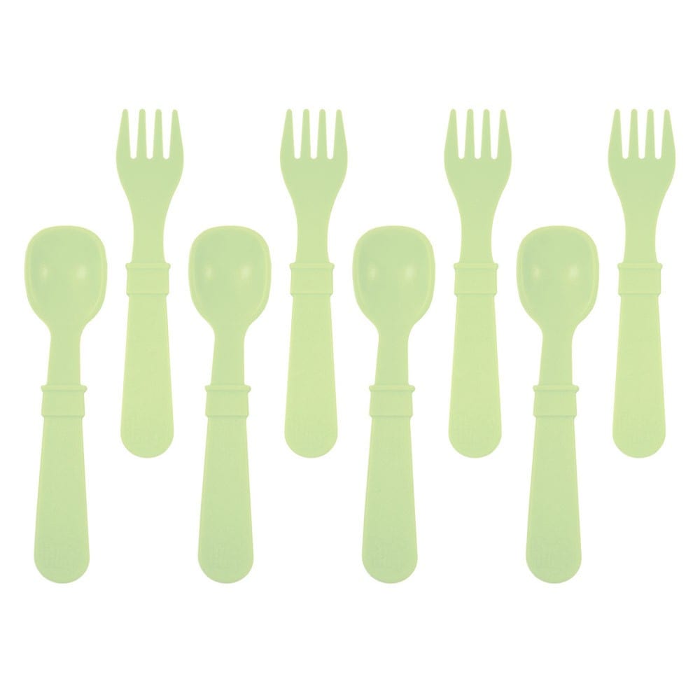 Re-Play Recycled Utensils (8pk) - Leaf