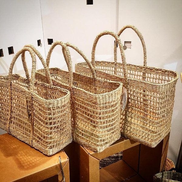 Rectangle Seagrass Net Bag - Large NOT SOLD ONLINE