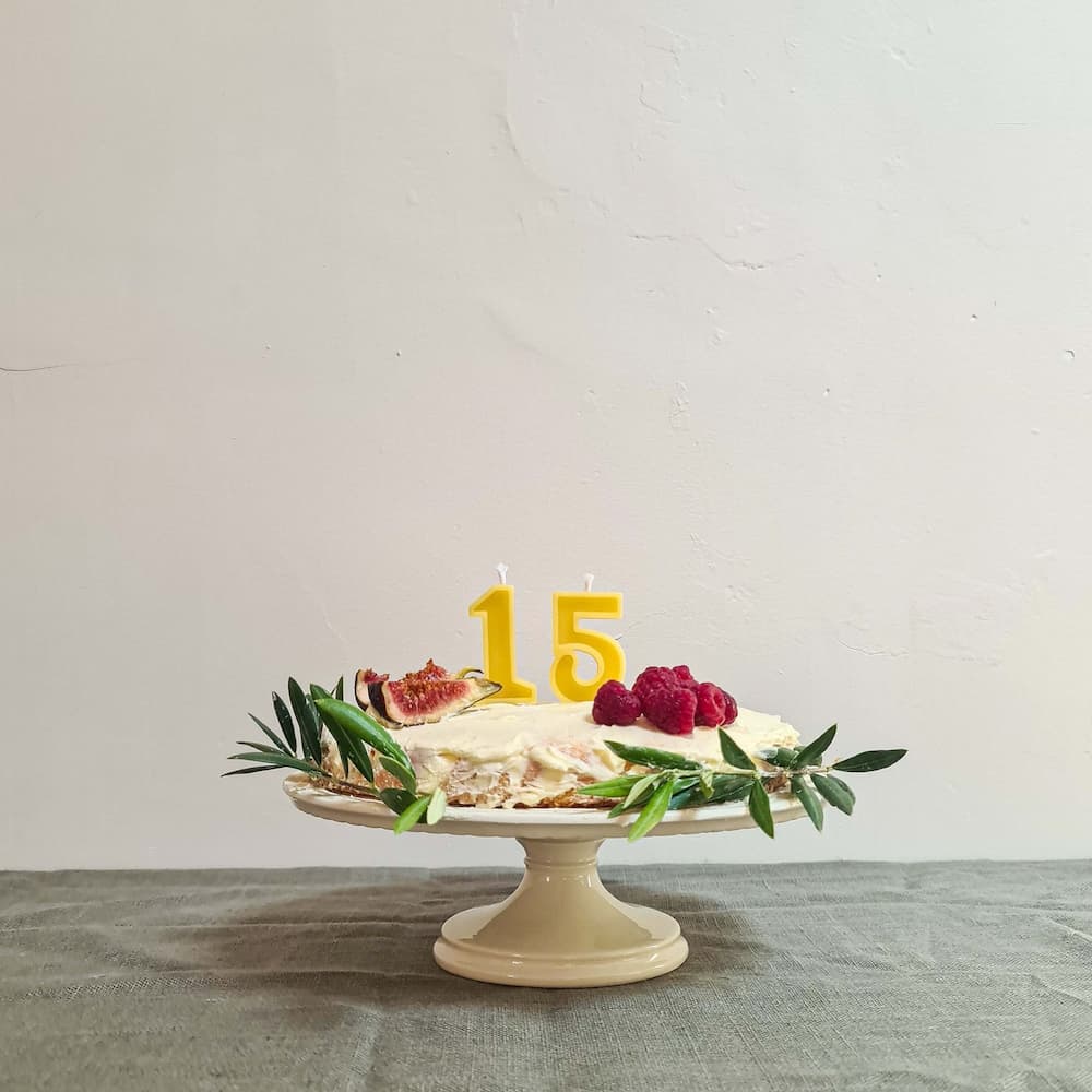 Someday Birthday Candle - Number 0