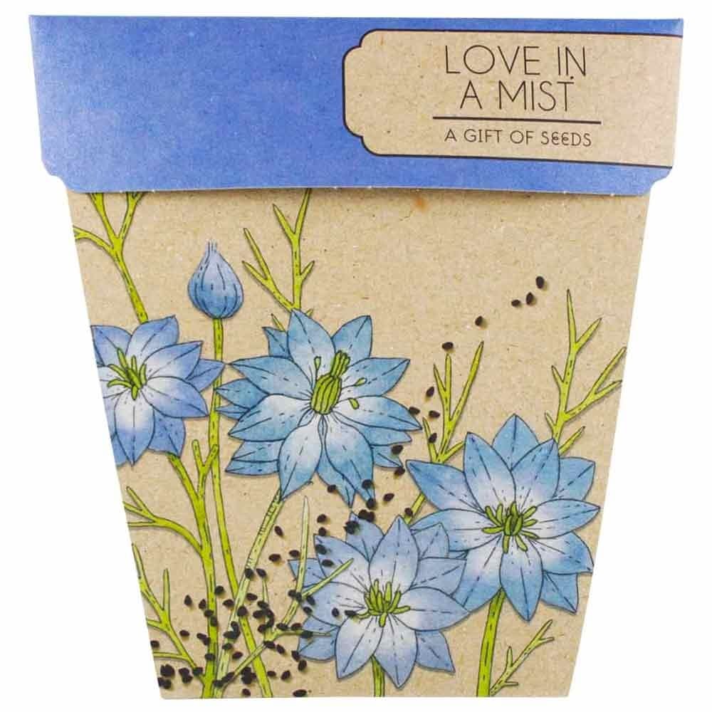 Sow 'n Sow Gift of Seeds Greeting Card - Love In A Mist