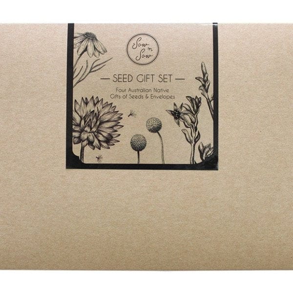 Sow 'n Sow Gift Of Seeds Set of 4 - Australian Native