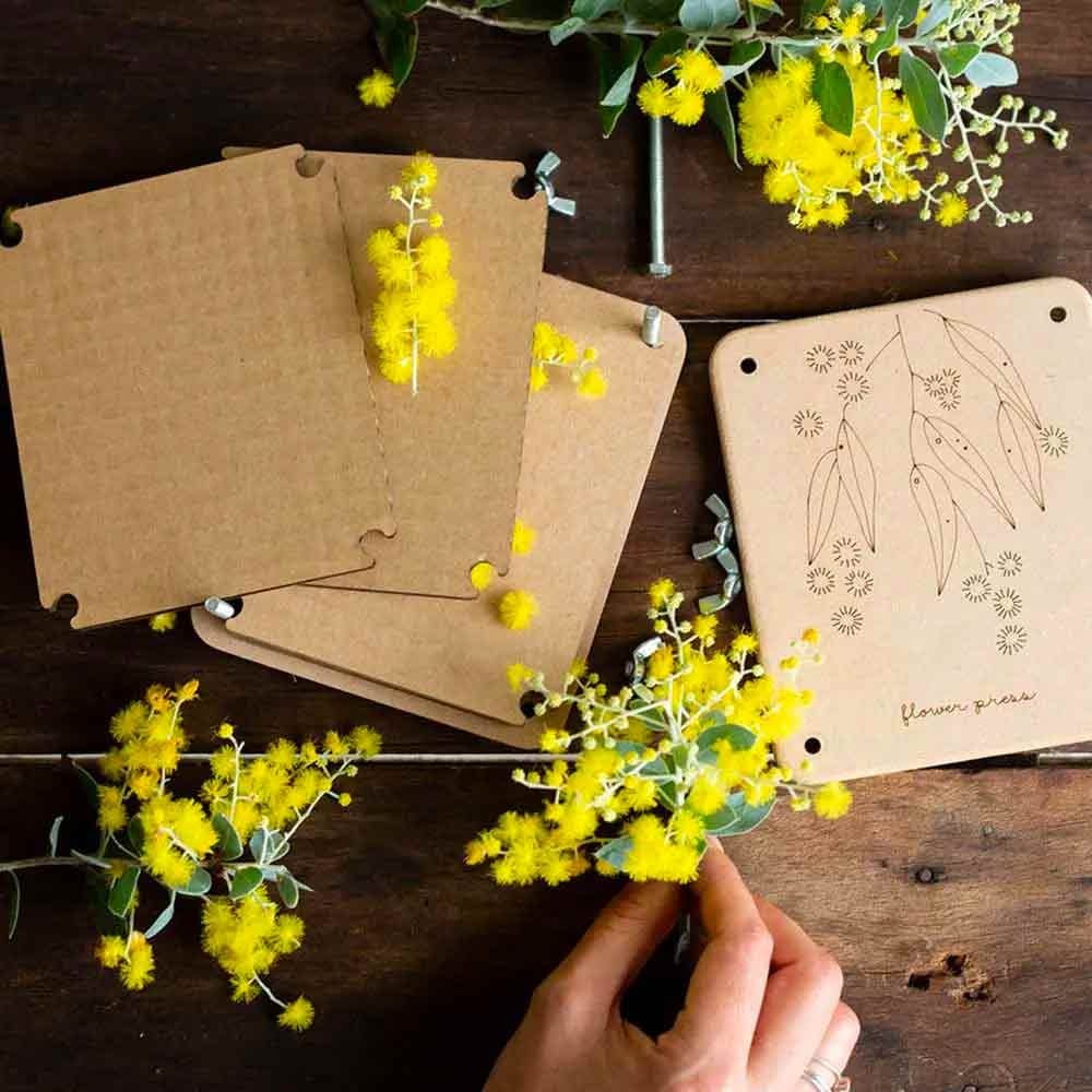 Sow 'n Sow Mini Flower Press - Wattle