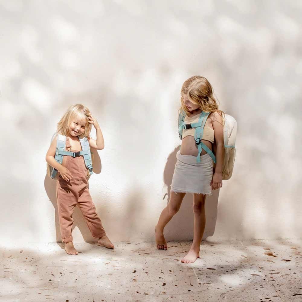 SoYoung Raw Linen Toddler Backpack - Under The Sea