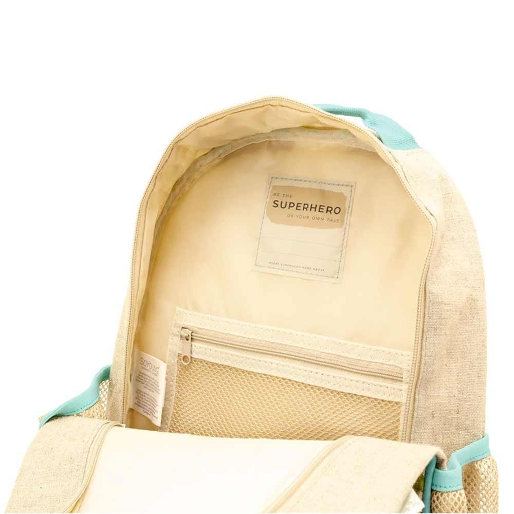 SoYoung Raw Linen Toddler Backpack - Under The Sea