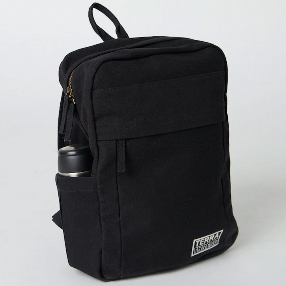 Terra Thread Organic Cotton Earth Backpack - Black