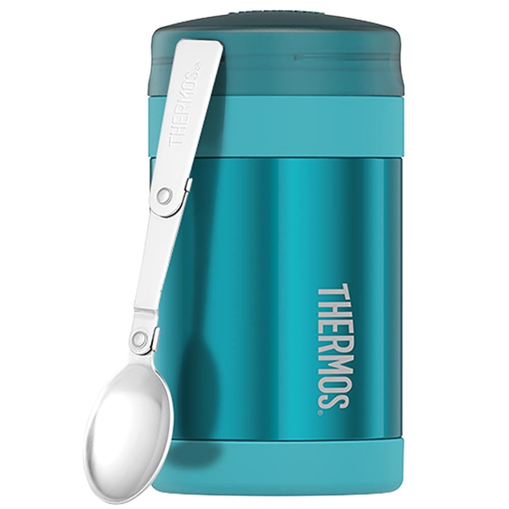 Lowest Price: THERMOS FUNTAINER Stainless Steel Vacuum Insulated Kids  Food Jar with Folding Spoon