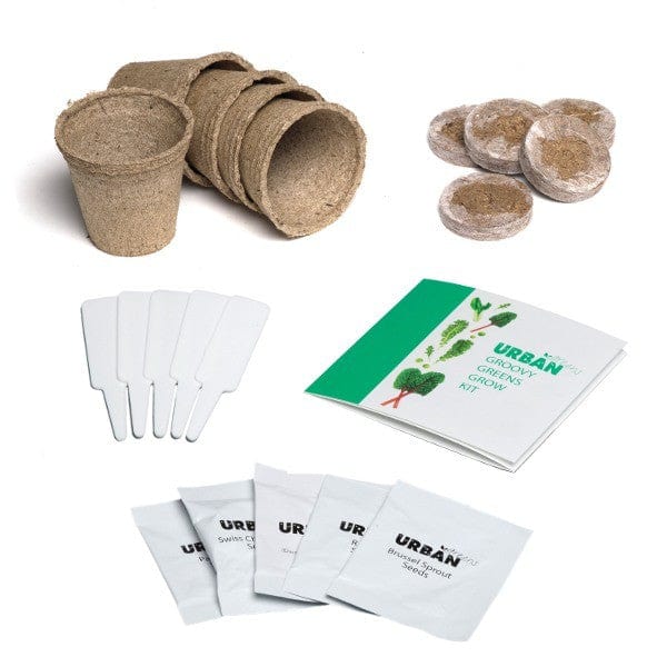 UrbanGreens Grow Kit Cube - Groovy Greens