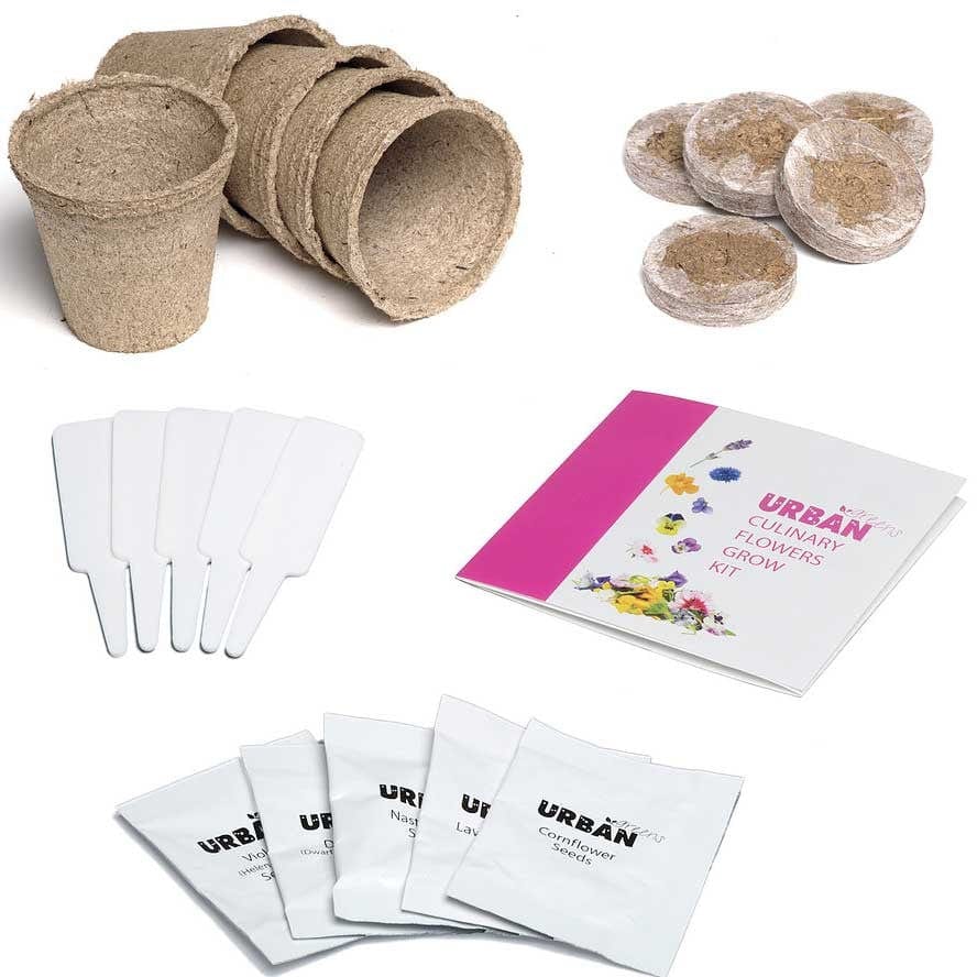 UrbanGreens Grow Kit - Culinary Flowers