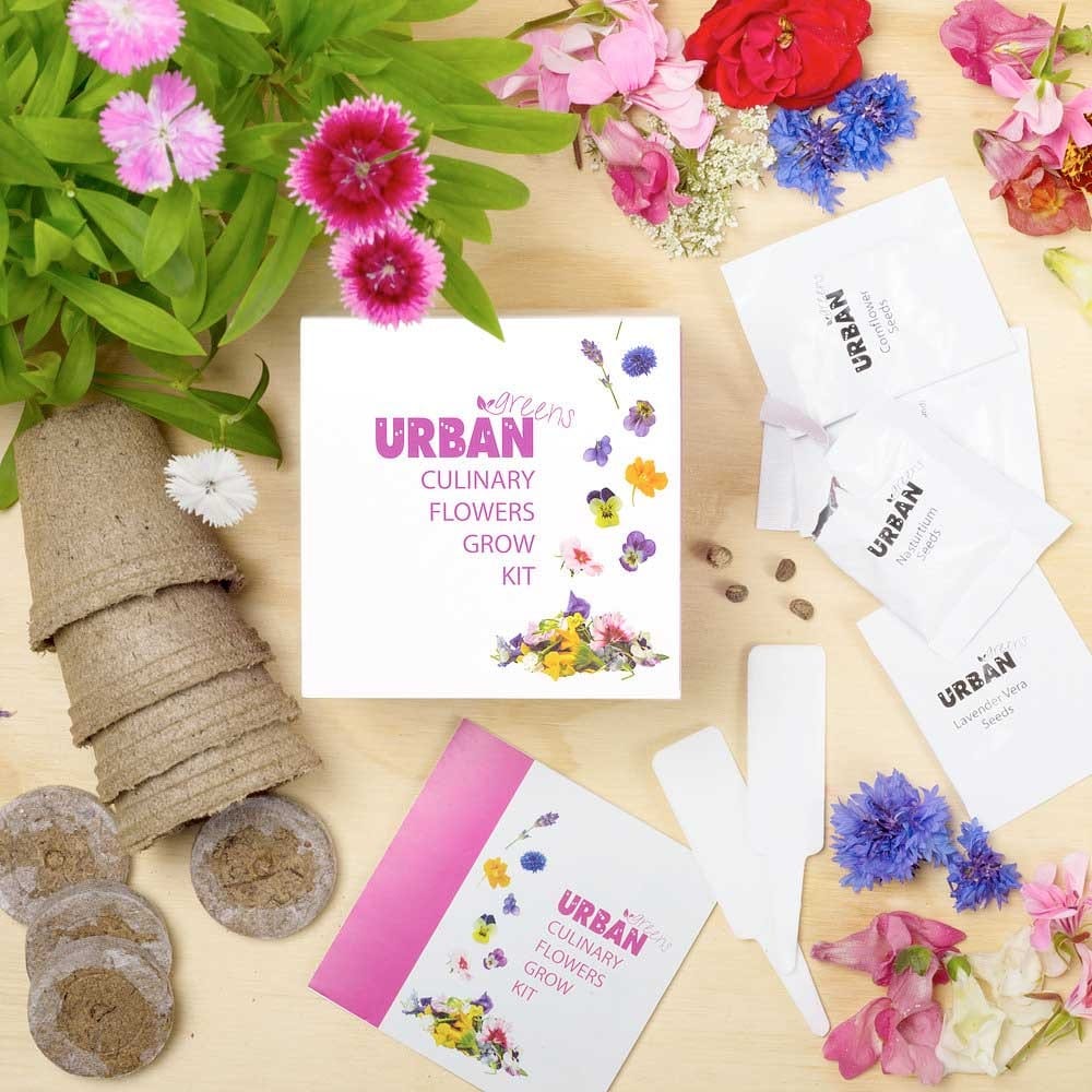 UrbanGreens Grow Kit - Culinary Flowers