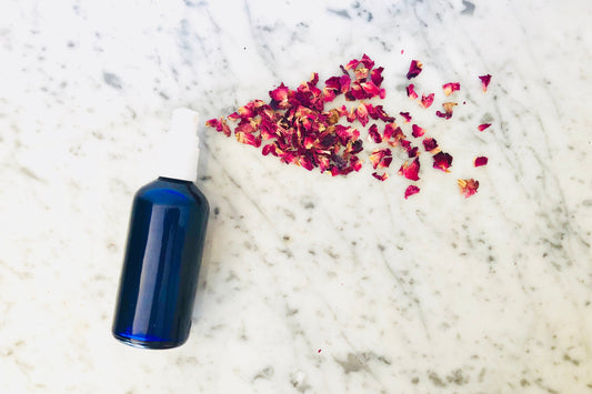 DIY Cooling Rose & Mandarin Facial Mist