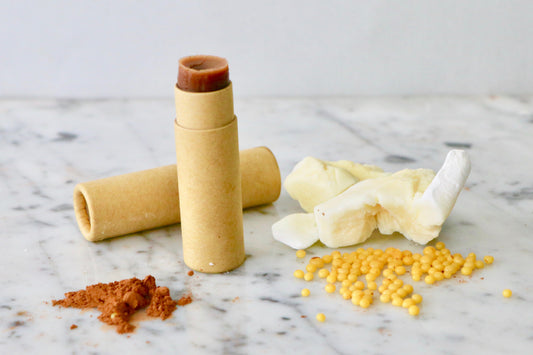 DIY Nourishing Choc Mint Lip balm