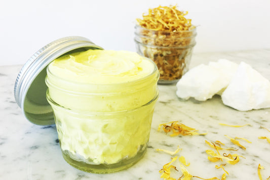 Whipped Calendula and Coconut Body Butter