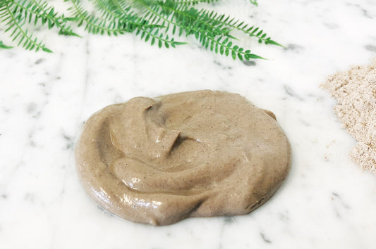 DIY Moroccan Lava Clay "No Poo" Shampoo & Hair Mask