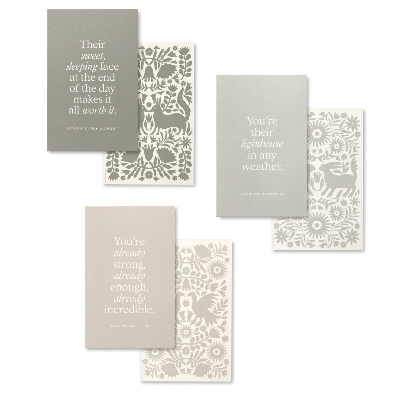 Compendium Welcome to Parenthood Affirmation Cards