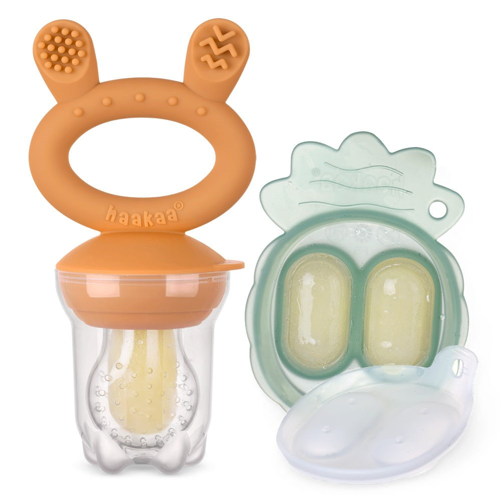 Haakaa Fresh Food Feeder with Mini Nibble Tray