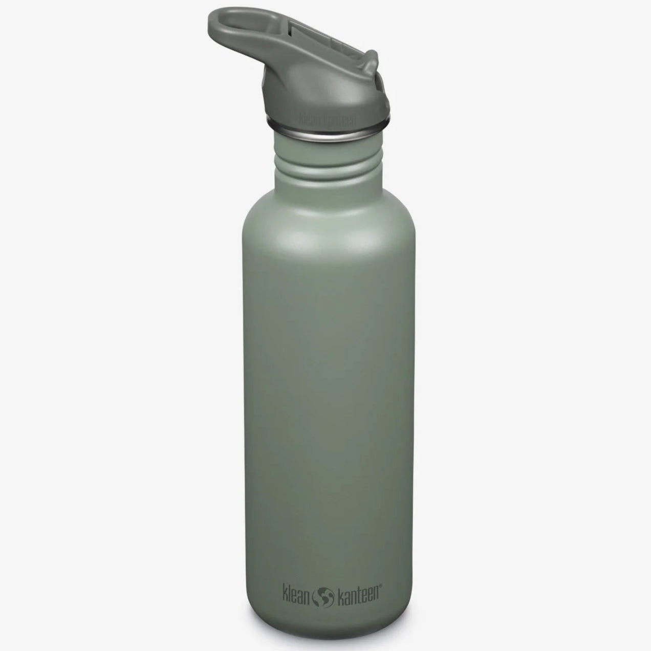 Klean Kanteen 27oz (800ml) Classic Drink Bottle w Flip Straw Sport Cap
