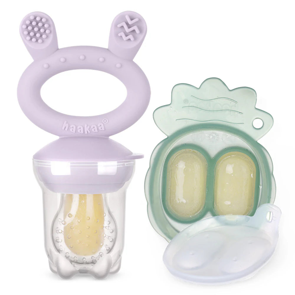 Haakaa Fresh Food Feeder with Mini Nibble Tray