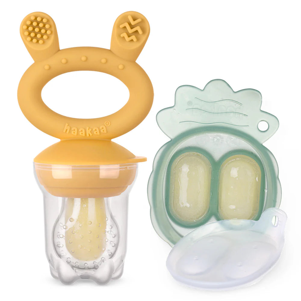Haakaa Fresh Food Feeder with Mini Nibble Tray