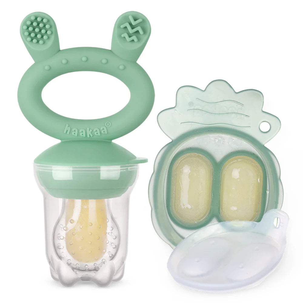 Haakaa Fresh Food Feeder with Mini Nibble Tray