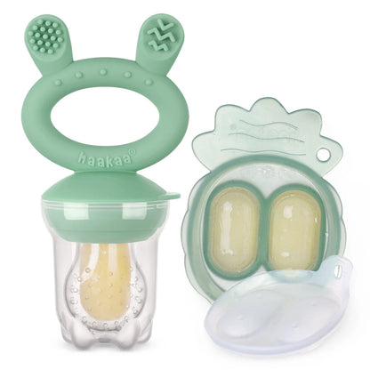 Haakaa Fresh Food Feeder with Mini Nibble Tray
