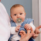 Bibs Round Natural Dummy Pacifier - Studio Collection - Jasmine Sage Mix