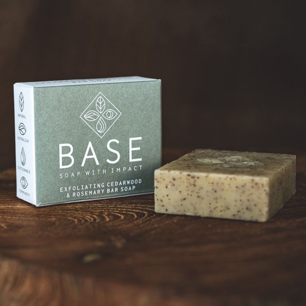 Base Soaps Cedarwood Rosemary Soap Bar