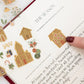Bespoke Letterpress Heirloom Christmas 10 Year Memory Journal
