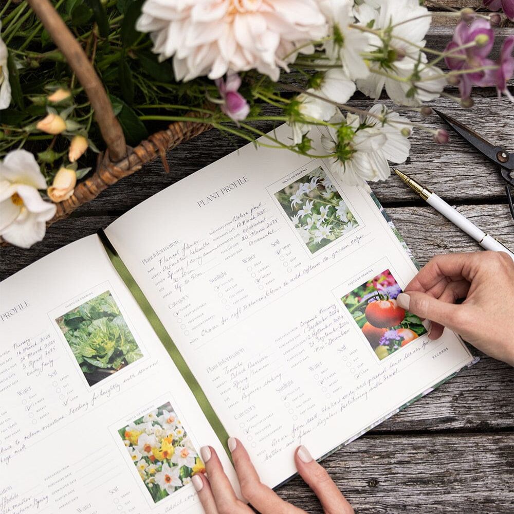 Bespoke Letterpress Heirloom Gardening Journal