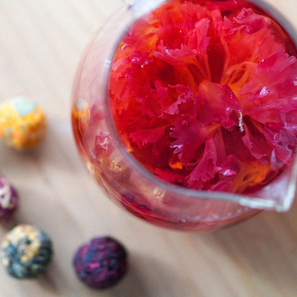 Better Tea Co.  Blooming Tea - Tea Ball Tube 6pk