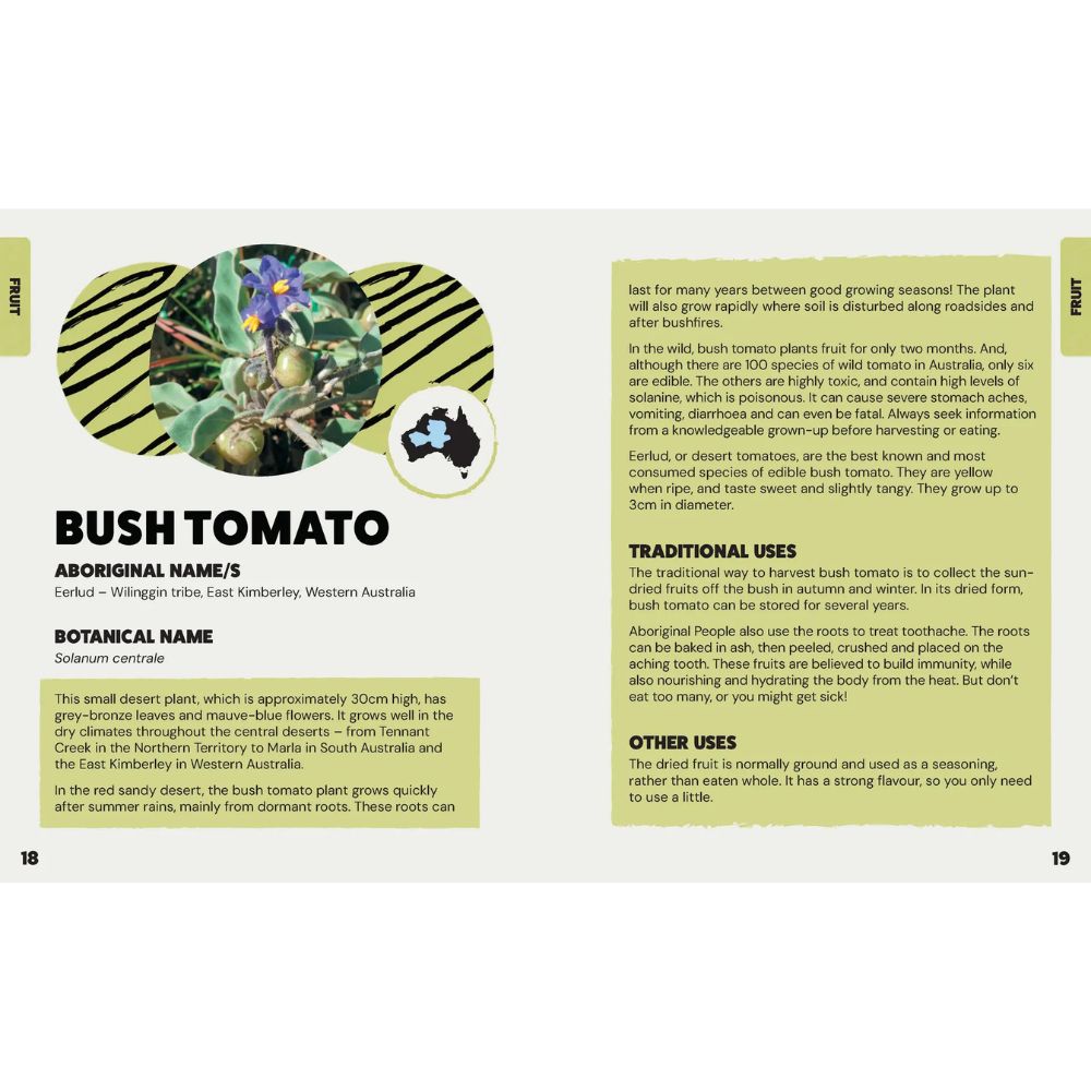 Bush Tukka Guide For Kids