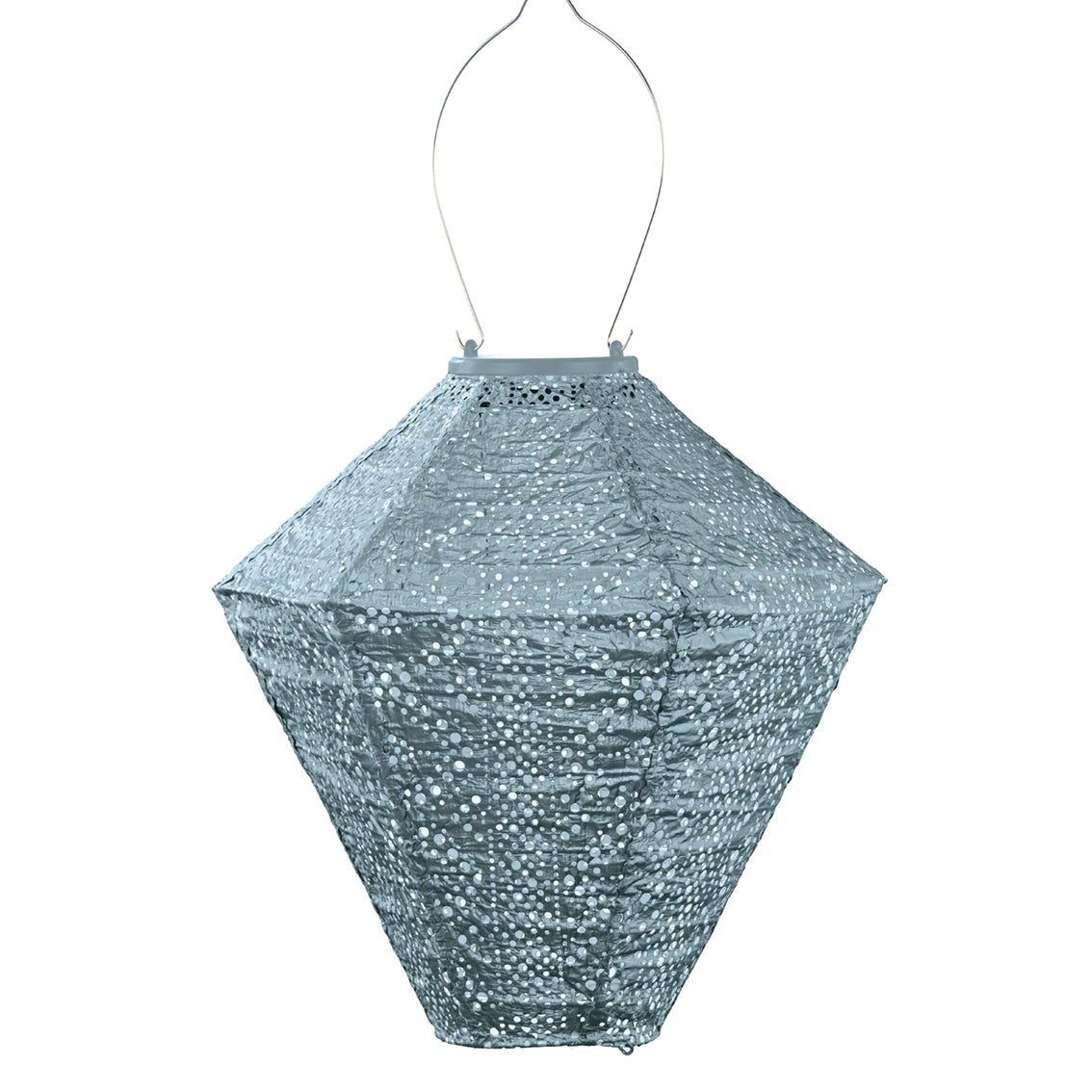 Lumiz Outdoor LED Solar Lantern - Diamond 28cm