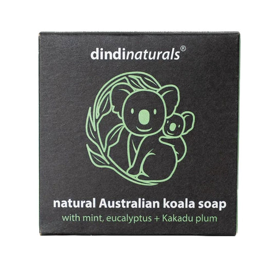 Dindi Naturals Boxed Soap Bar 70g - Koala with Mint, Eucalyptus and Kakadu Plum