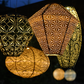Lumiz Outdoor LED Solar Lantern - Diamond 28cm