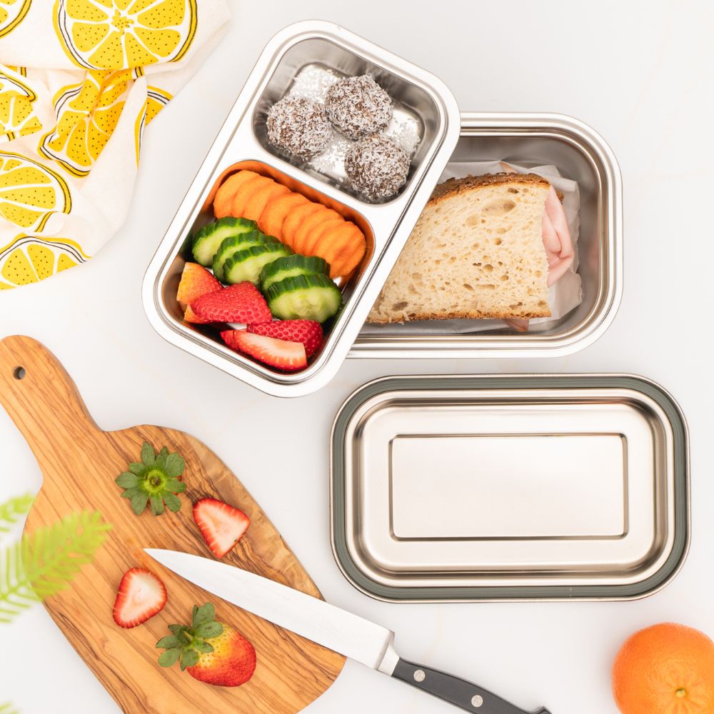 EcoCocoon 3 Compartments Stacker Lunch Box 1500ml