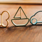 Cookie Cutter / Play Dough Cutter Set - Playdough Assorted Colour Shapes (set of 10)